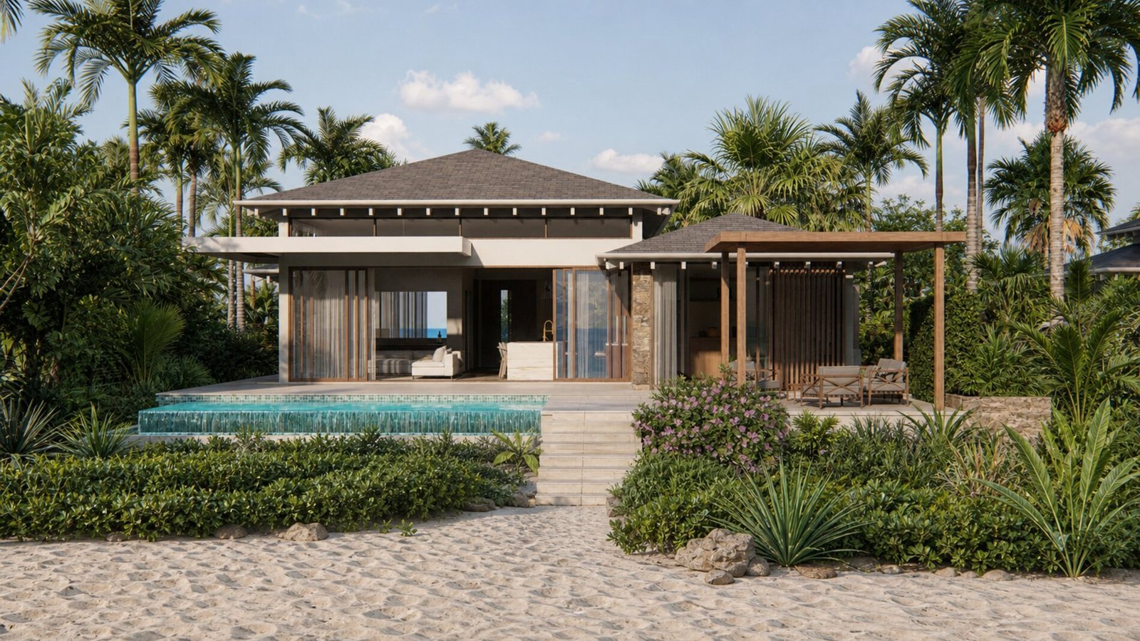 3-Bedroom Villa, Oceanfront Villas Blue Hills